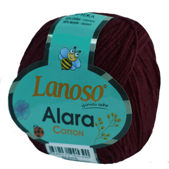 Lanoso Alara Amigurumi Örgü İpi 957 Bordo - Lanoso