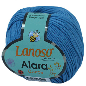 Lanoso Alara Amigurumi Örgü İpi 961 Mavi - Lanoso
