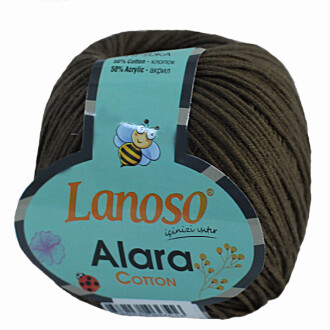 Lanoso Alara Amigurumi Örgü İpi 992 Koyu Kahve - Lanoso