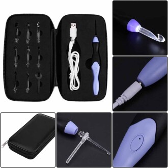 LED Işıklı Tığ Seti 11 Tığ Başlıklı Cüzdanlı Değişken Başlıklı - Orivyum