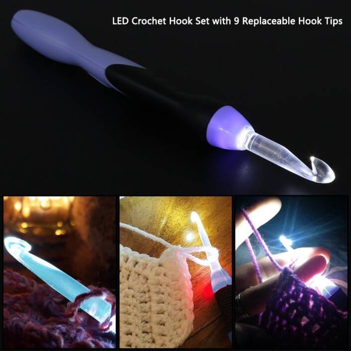LED Işıklı Tığ Seti 11 Tığ Başlıklı Cüzdanlı Değişken Başlıklı - 5
