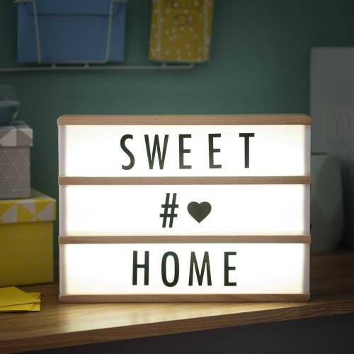 Light Box Led Işıklı Yazı Panosu ( 15 X 10 Cm ) - 5