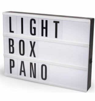Light Box Led Işıklı Yazı Panosu ( 30 X 22 Cm ) - Orivyum