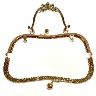 M Model Askılı Cüzdan Klipsi Altın ( 1 Adet ) - 2