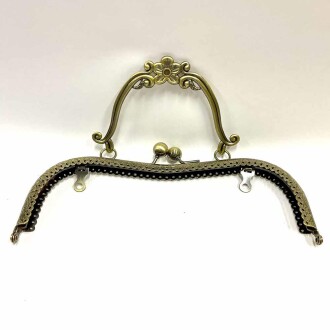 M Model Askılı Cüzdan Klipsi Antik ( 1 Adet ) - Orivyum