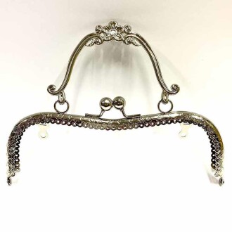 M Model Askılı Cüzdan Klipsi Gümüş ( 1 Adet ) - Orivyum