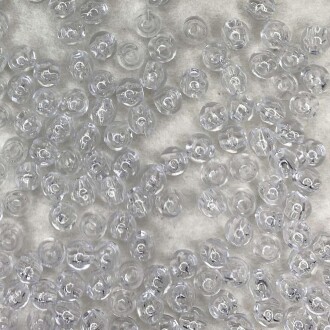 Makrome Boncuk - İğne Oyası Sarma Boncuk Şeffaf ( 250 Gr ) - Orivyum