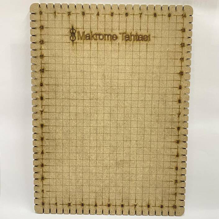 Makrome Tahtası 40x30 Cm - 1
