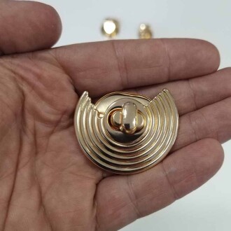 Metal Çanta Kilit Zara Model ( 5 Adet ) - Orivyum