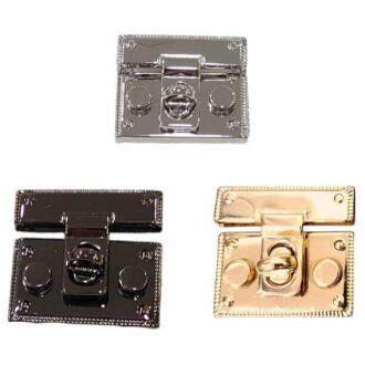 Metal Çanta Klipsi Dikdörtgen - Orivyum