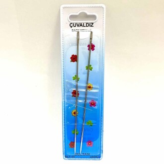 Metal Çuvaldız İğne 2 Li - Orivyum