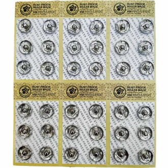 Metal Elbise Çıt Çıt No:3 ( 14 Mm - 36 Adet ) - Orivyum