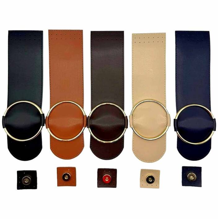 Metal Halkalı Çanta Kapağı - 1