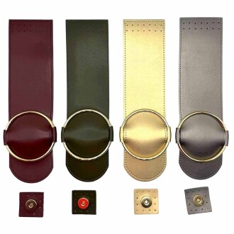 Metal Halkalı Çanta Kapağı - 2