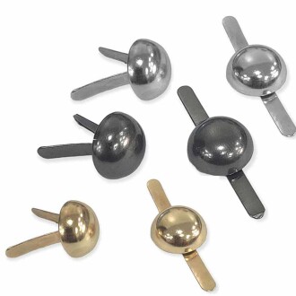 Metal Kabara Çanta Riveti Yuvarlak ( 20 Adet ) - Orivyum