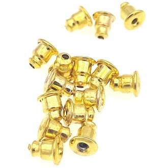 Metal Küpe Mermisi Altın ( 20 Adet ) - Orivyum