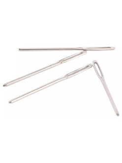 Metal Yün İğnesi 4lu Yeşil - 4