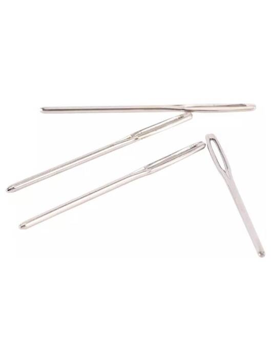 Metal Yün İğnesi 4lu Yeşil - 4