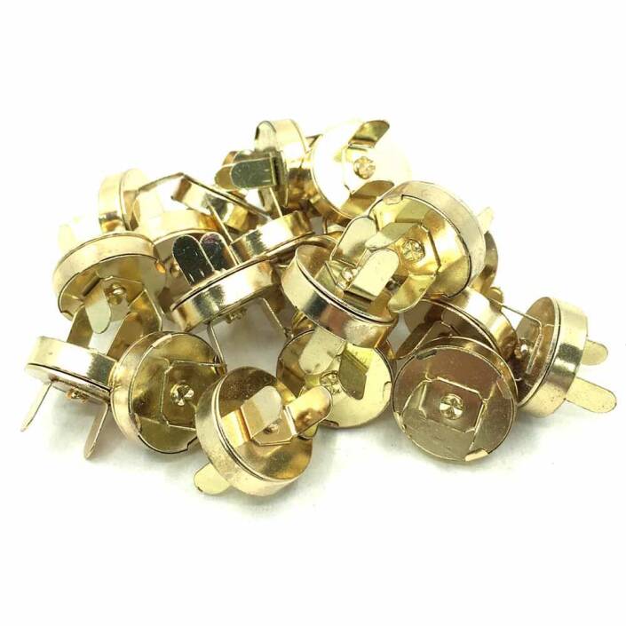 Mıknatıslı Çanta Çıt Çıtı Altın ( 100 Adet ) - 1