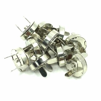 Mıknatıslı Çanta Çıt Çıtı Gümüş ( 100 Adet ) - Orivyum