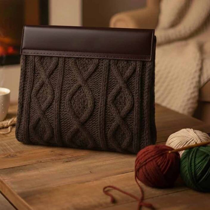 Mıknatıslı Deri Çanta Ağzı Kapama 7x33 Cm - 2