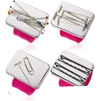 Mıknatıslı İğne Tutucu Bileklikli Kalp - 3