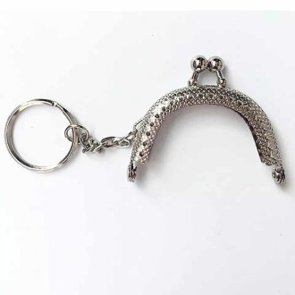 Mini Cüzdan Klips Anahtarlık Oval ( 1 Adet ) 5 Cm - 2