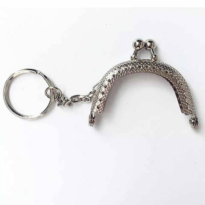 Mini Cüzdan Klips Anahtarlık Oval ( 1 Adet ) 5 Cm - 2