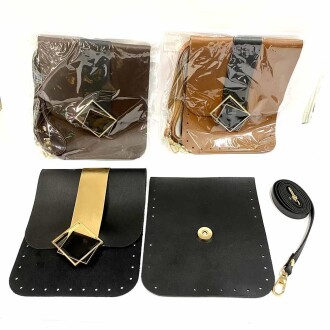 Mini Kareli El Çanta Seti - Orivyum