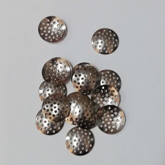 Mini Süzgeç 16 Mm ( Patik Süsü Malzemesi) 20 Adet - Orivyum