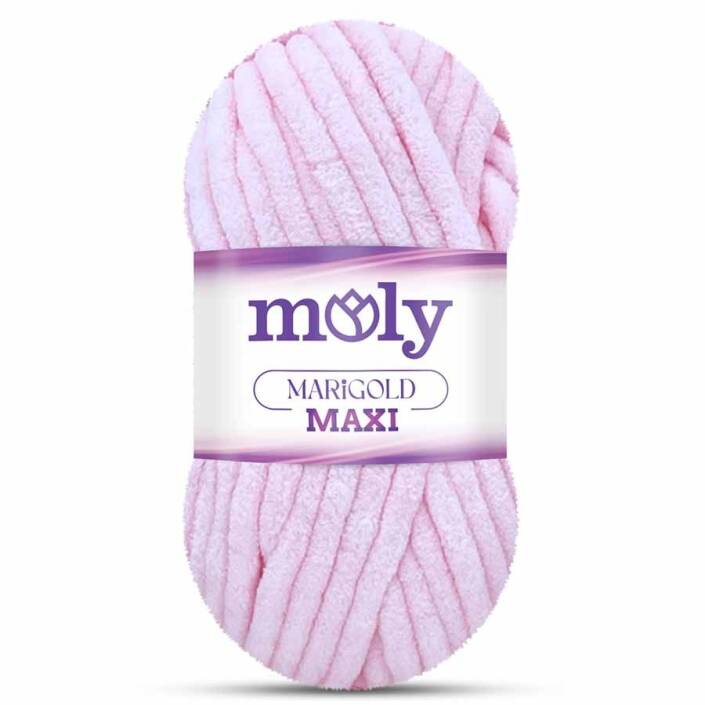 Moly Marigold Maxi Kadife İp ( 200 Gram ) Açık Pembe - 1