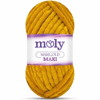 Moly Marigold Maxi Kadife İp ( 200 Gram ) Hardal - Moly