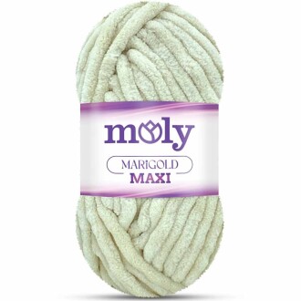 Moly Marigold Maxi Kadife İp ( 200 Gram ) Koyu Krem - Moly