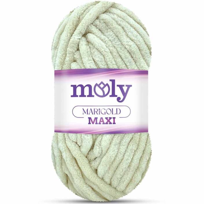Moly Marigold Maxi Kadife İp ( 200 Gram ) Koyu Krem - 1