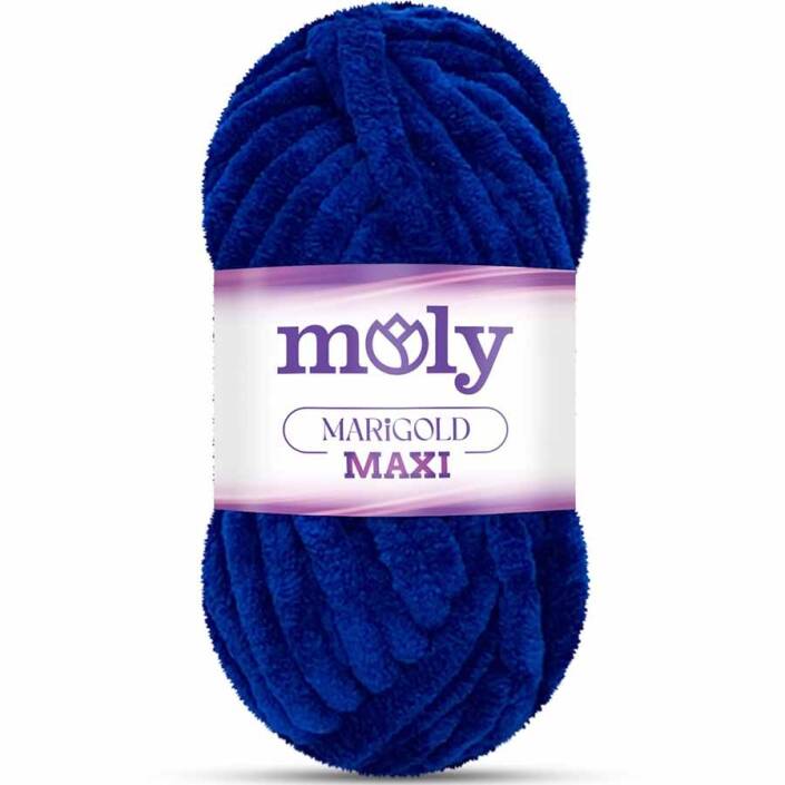 Moly Marigold Maxi Kadife İp ( 200 Gram ) Lacivert - 1