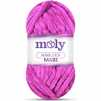 Moly Marigold Maxi Kadife İp ( 200 Gram ) Lila - Moly