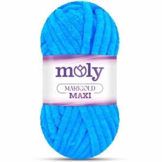 Moly Marigold Maxi Kadife İp ( 200 Gram ) Turkuaz - Moly