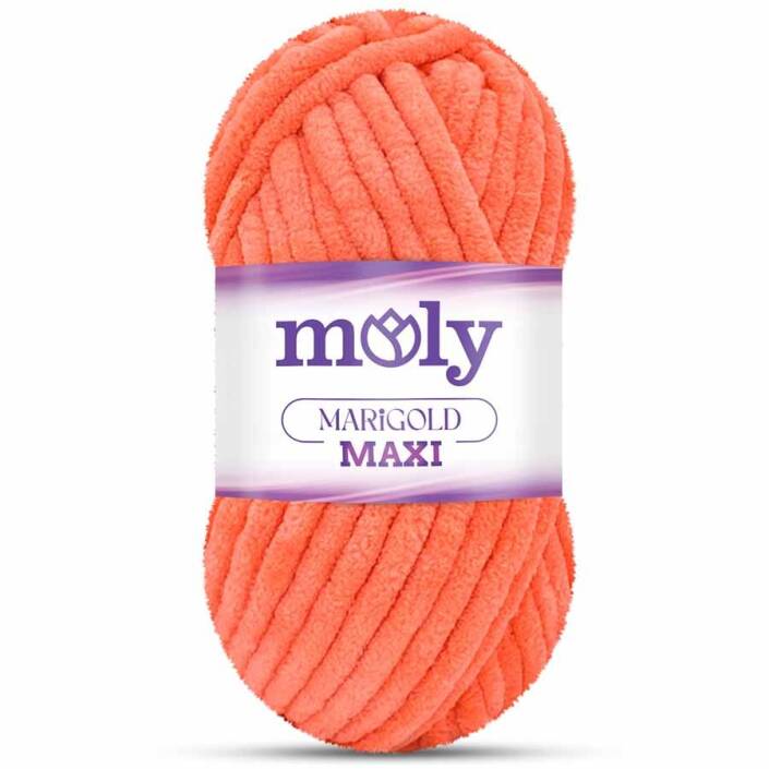 Moly Marigold Maxi Kadife İp ( 200 Gram ) Turuncu - 1