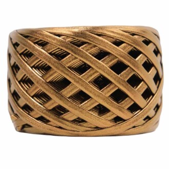 Moly Metalik Deri İp Kahverengi (120 Gr ) - Moly