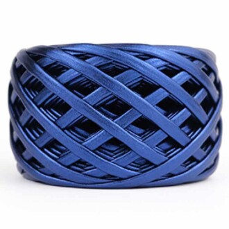 Moly Metalik Deri İp Lacivert (120 Gr ) - Moly