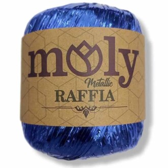 Moly Metalik Rafya ( 50 Gram ) Saks Mavisi - Moly