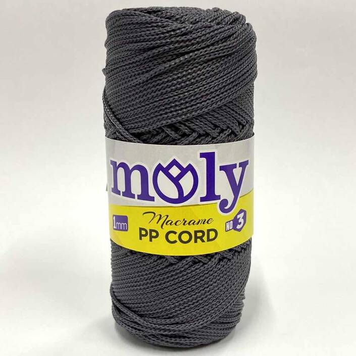 Moly Polyester Makrome İpi Füme ( 100 Gr ) - 1