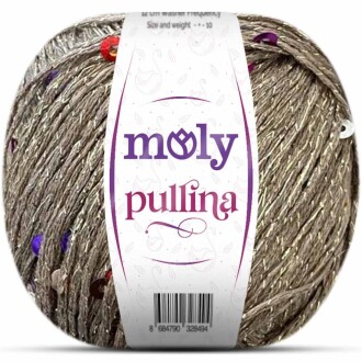 Moly Pullina Simli Örgü İpi ( 50 Gr ) 10 - moly