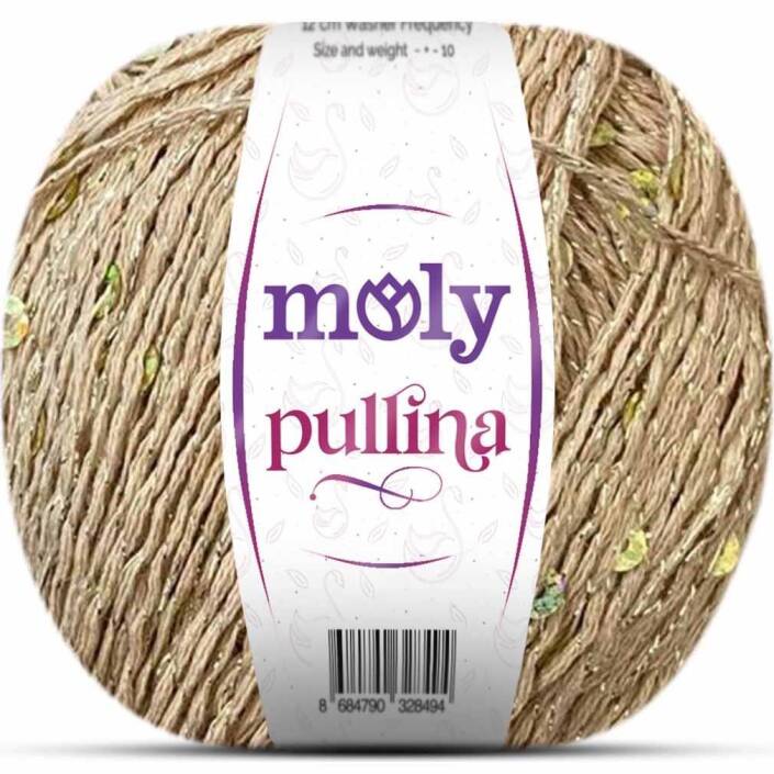 Moly Pullina Simli Örgü İpi ( 50 Gr ) 09 - 1