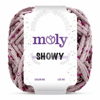 Moly Showy Örgü İpi ( 100 Gram ) Pudra - 3