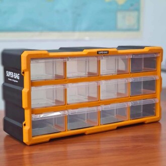 Monoblock Organizer Set 12 Çekmeceli Hobi Kutusu Yatay - Orivyum