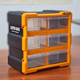 Monoblock Organizer Set 6 Çekmeceli Hobi Kutusu - Orivyum