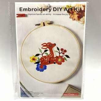 Nakış Başlangıç Seti İğneleme CX0617 Ceylan - Orivyum