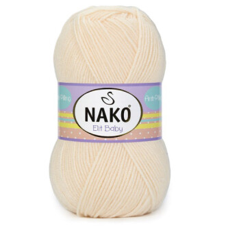 Nako Elit Baby Örgü Bebe İpi 10889 Bal Köpüğü - Nako