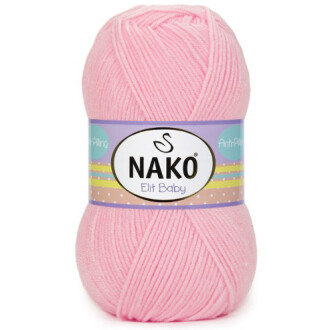 Nako Elit Baby Örgü Bebe İpi 23421 Pembe - Nako